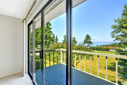Aluminum Sliding Door 120"Wx80"H image 0