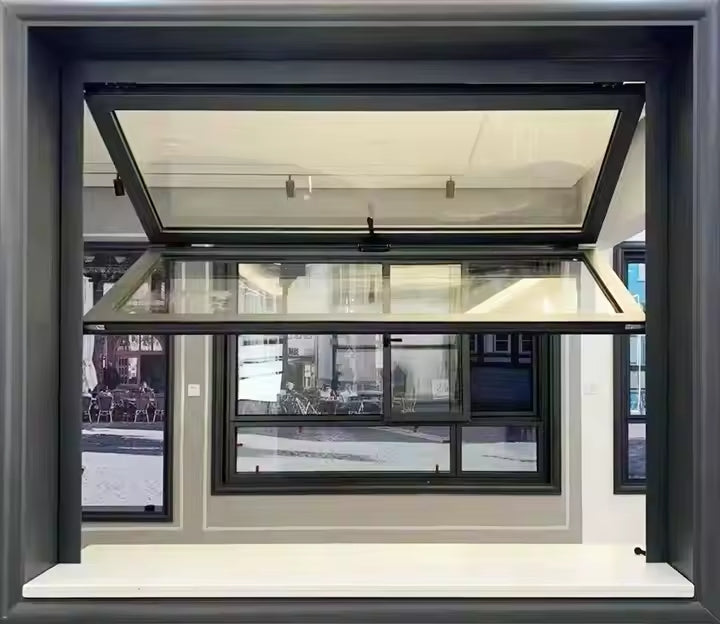 Aluminum Folding Up Window 60"Wx48"H image 2