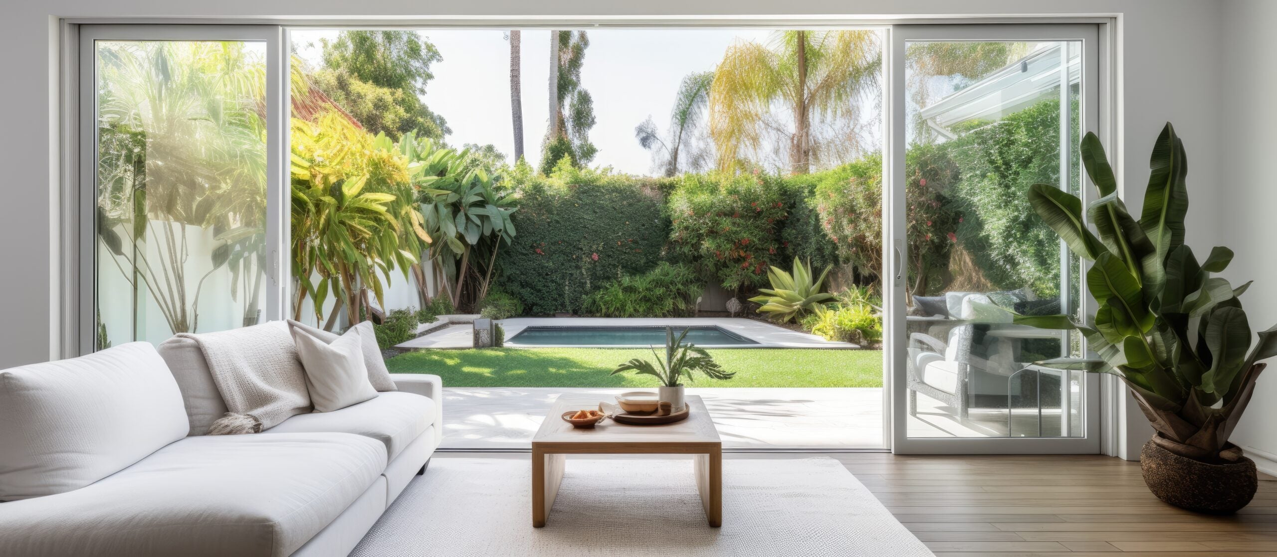 Aluminum Sliding Door 120"Wx80"H image 1