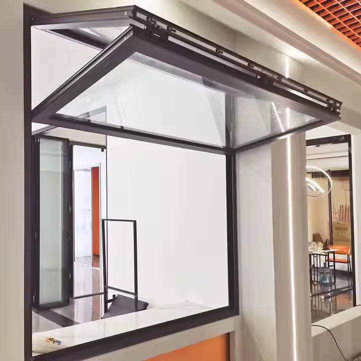 Aluminum Folding Up Window 96"Wx36"H image 4