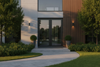42"x96" Custom Energy-Efficient Aluminum French Door