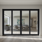 192x 80 Custom Energy Efficient Aluminum Bifold Door