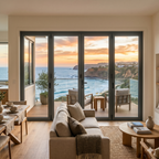 240x96 Custom Energy Efficient Aluminum Bifold Door