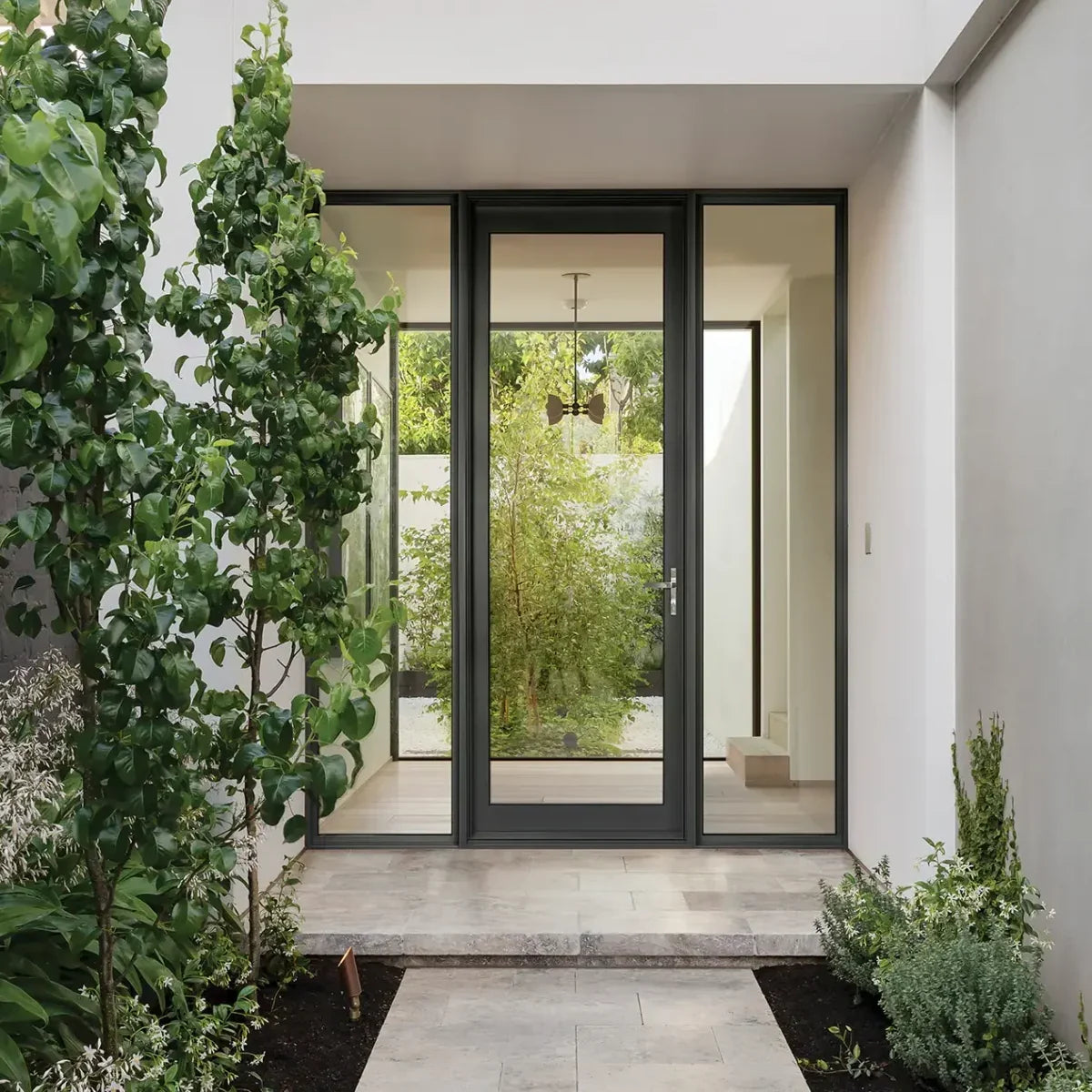 42"x80" Custom Energy-Efficient Aluminum French Door