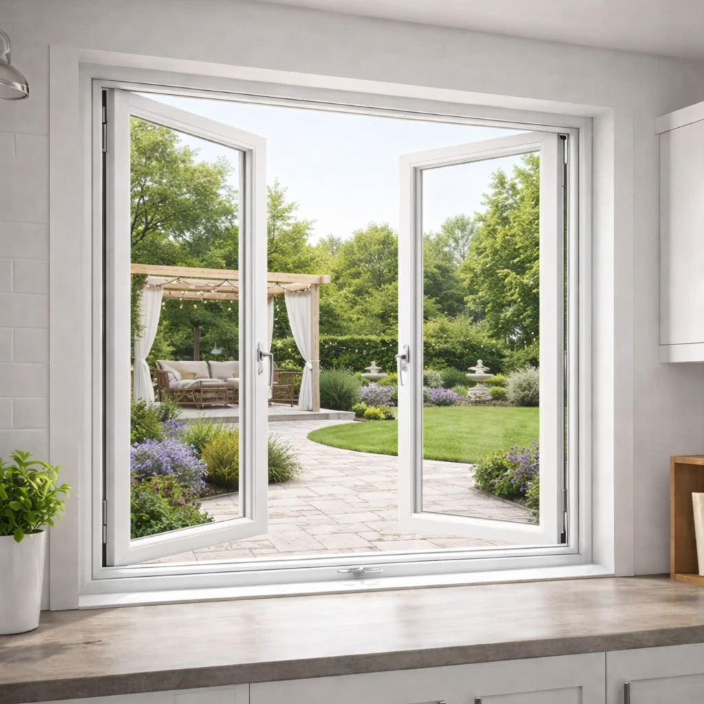  Aluminum Casement Window - Gomez Doors Modern Energy Efficient Design