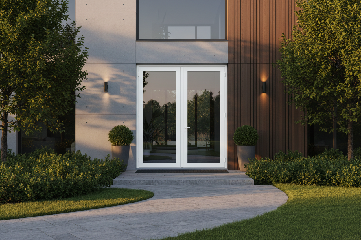 60x96 Custom Energy Efficient Aluminum French Door