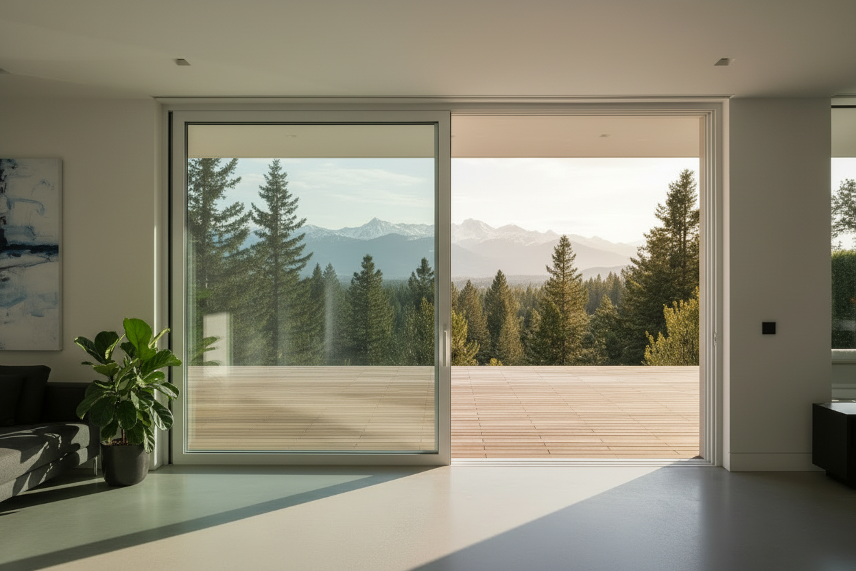 72x80 Custom Energy Efficient Aluminum Sliding Doors