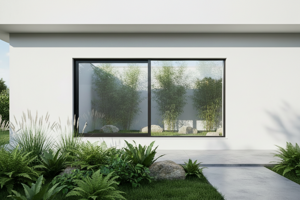 42"x48" Custom Energy-Efficient Aluminum Sliding Window