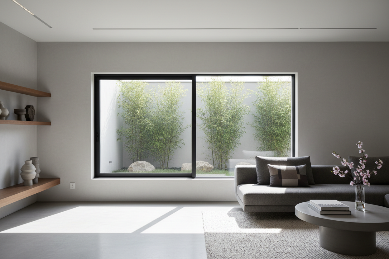 60"x36" Custom Energy-Efficient Aluminum Sliding Window