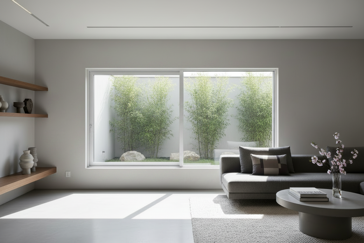 36"x36" Custom Energy-Efficient Aluminum Sliding Window