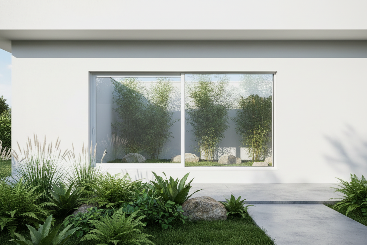 36"x42" Custom Energy-Efficient Aluminum Sliding Window