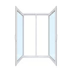  Aluminum Casement Window - Gomez Doors Modern Energy Efficient Design
