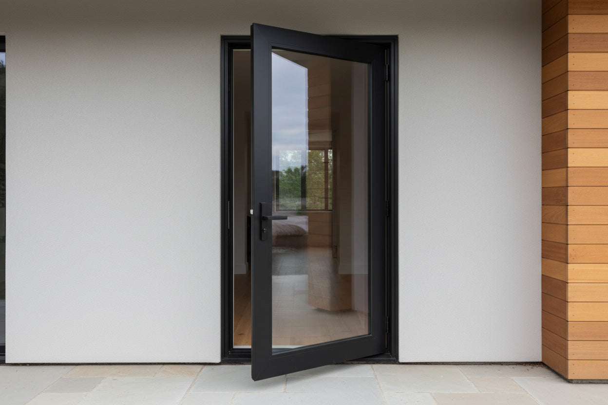 32"x80" Custom Energy-Efficient Aluminum French Door