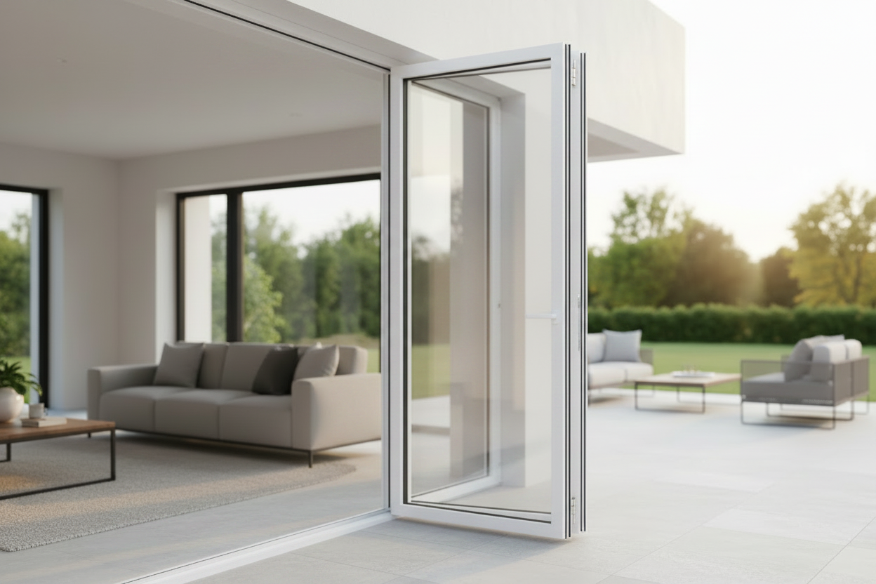 72x96 Custom Energy Efficient Aluminum Bifold Door